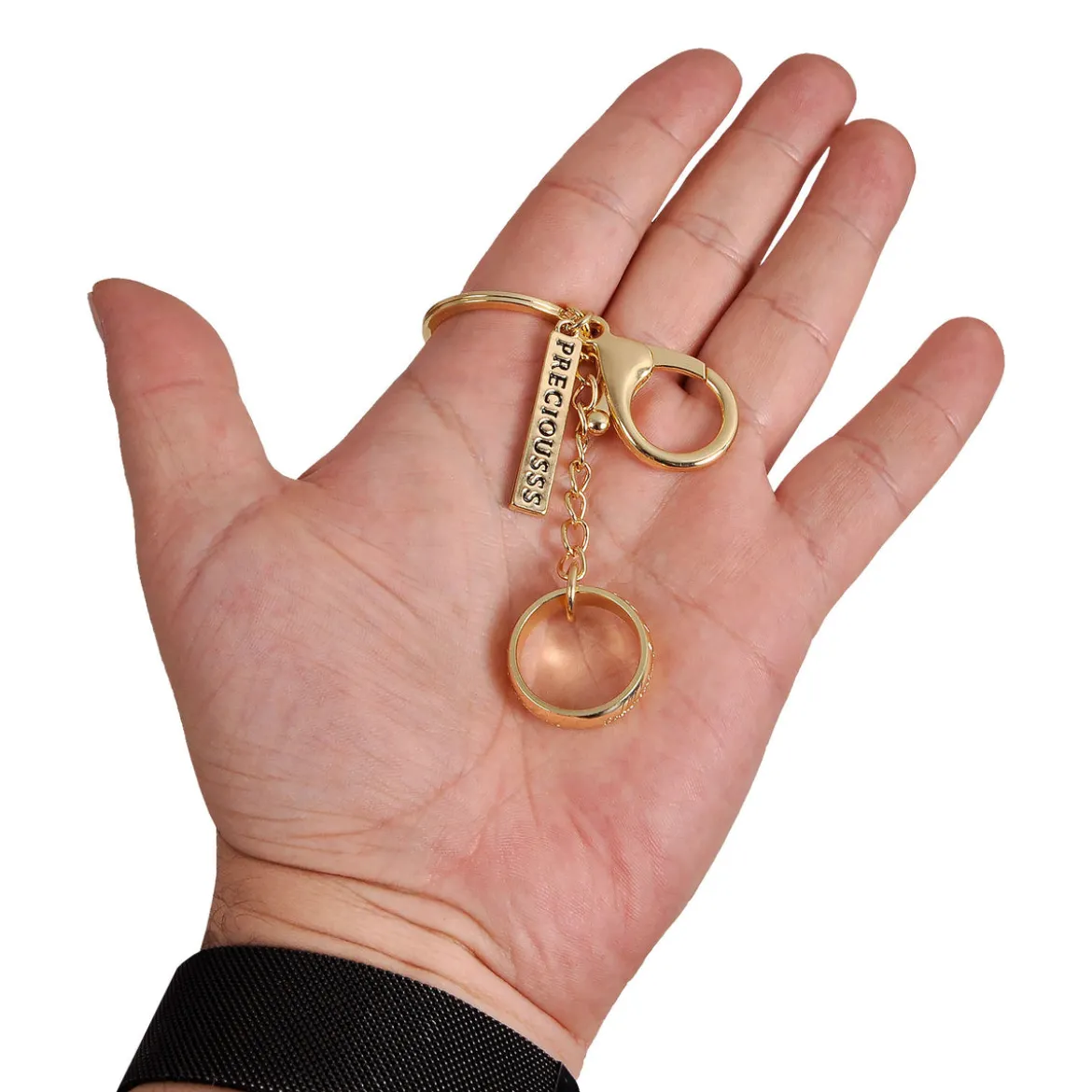 Der Herr der Ringe - Preciousss Ring Schlüsselanhänger