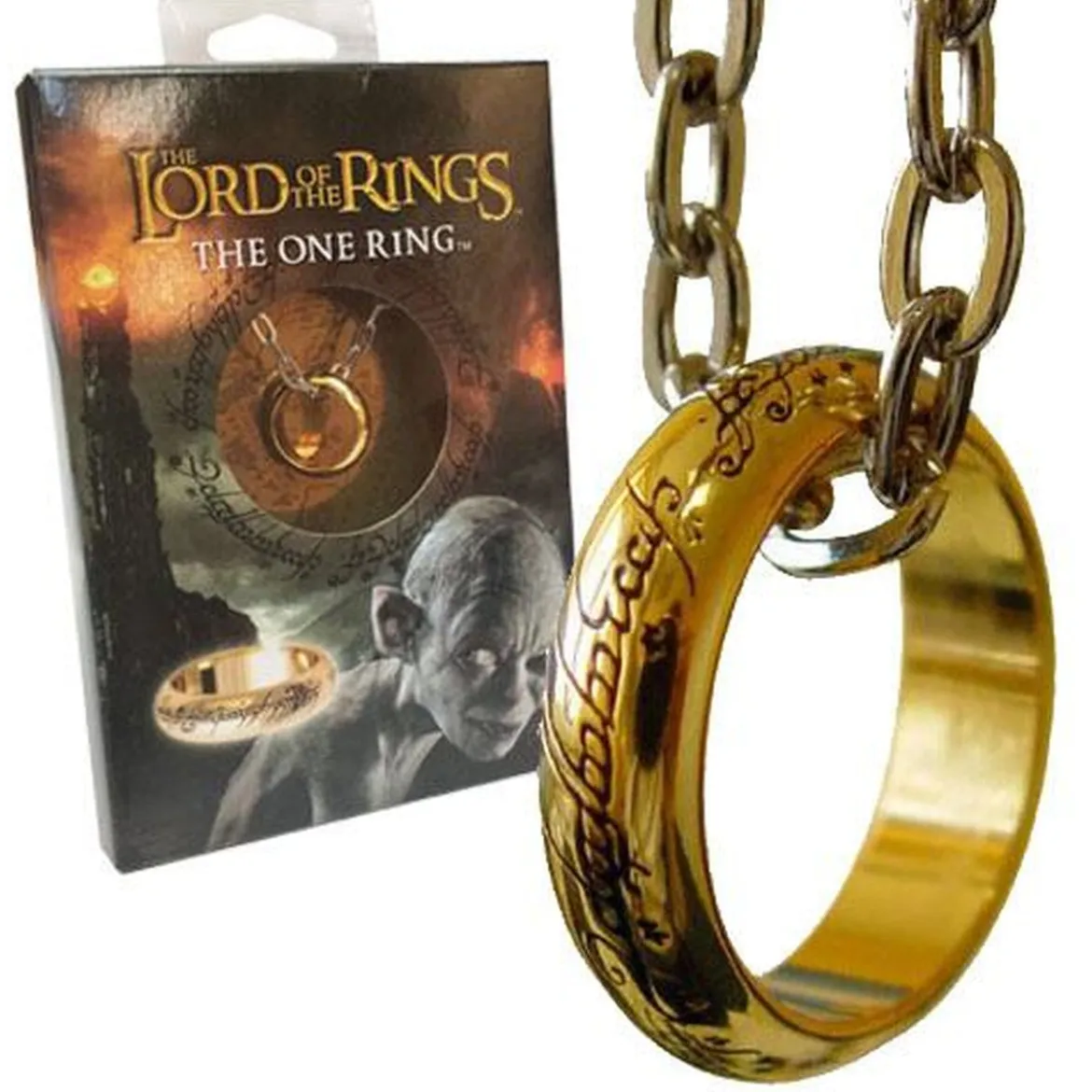Der Herr der Ringe Ring - Der Eine Ring mit Kette