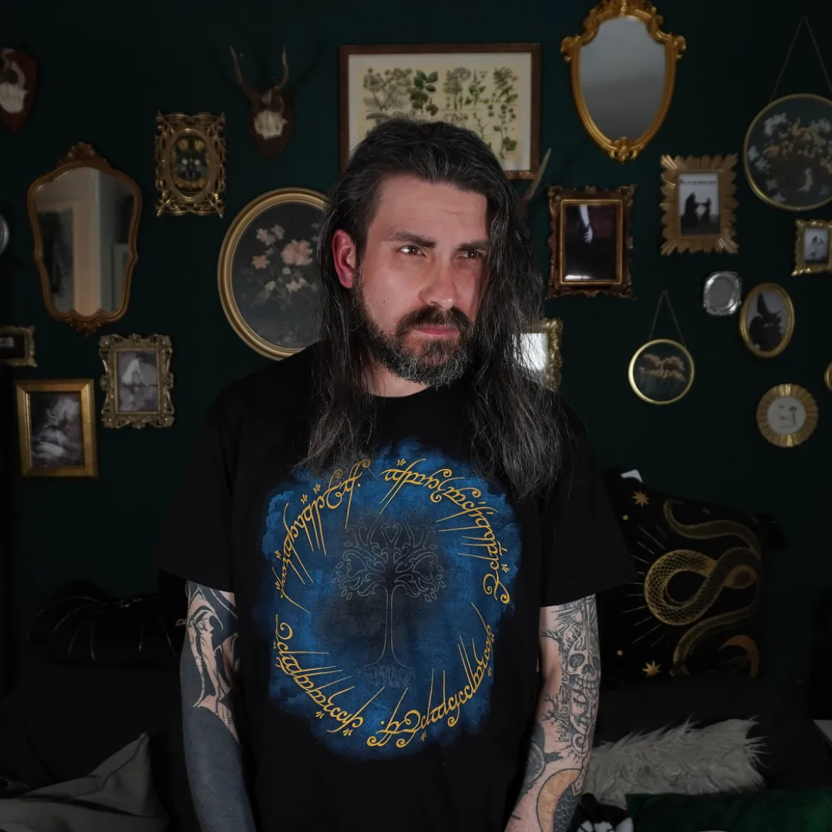 Der Herr der Ringe - Ring der Macht T-Shirt schwarz