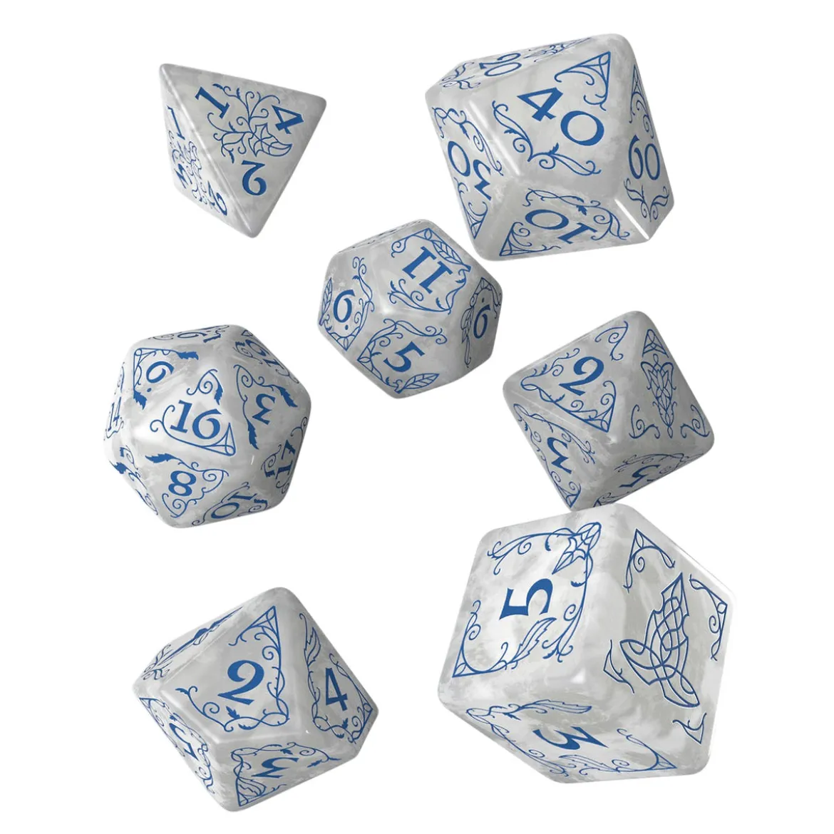 Der Herr der Ringe - Rivendell RPG Würfel Set 7tlg