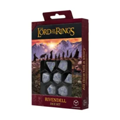 Der Herr der Ringe - Rivendell RPG Würfel Set 7tlg