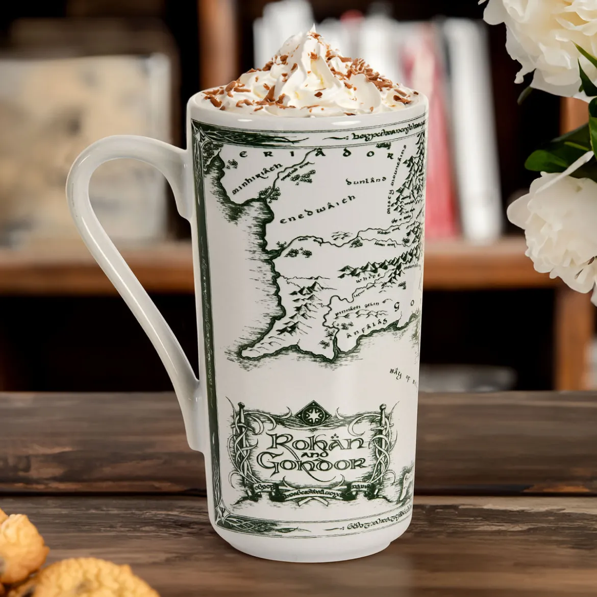 Der Herr der Ringe - Rohan und Gondor Karte Tasse