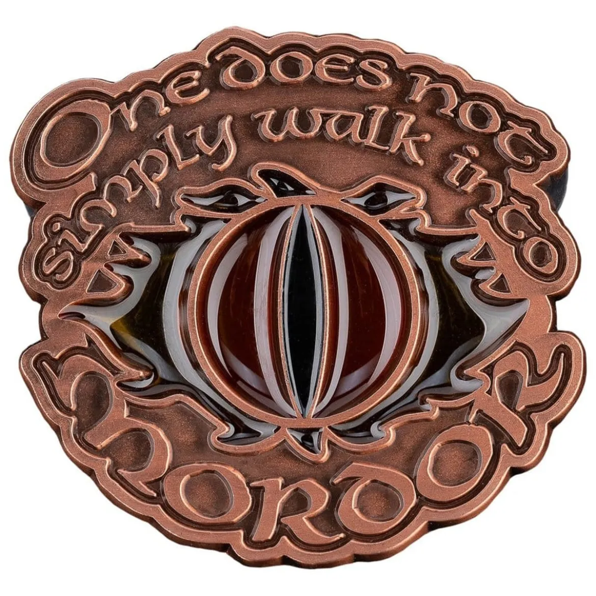 Der Herr der Ringe Saurons Auge One Does Not Simply Walk Into Mordor Pin mit Farbwechsel