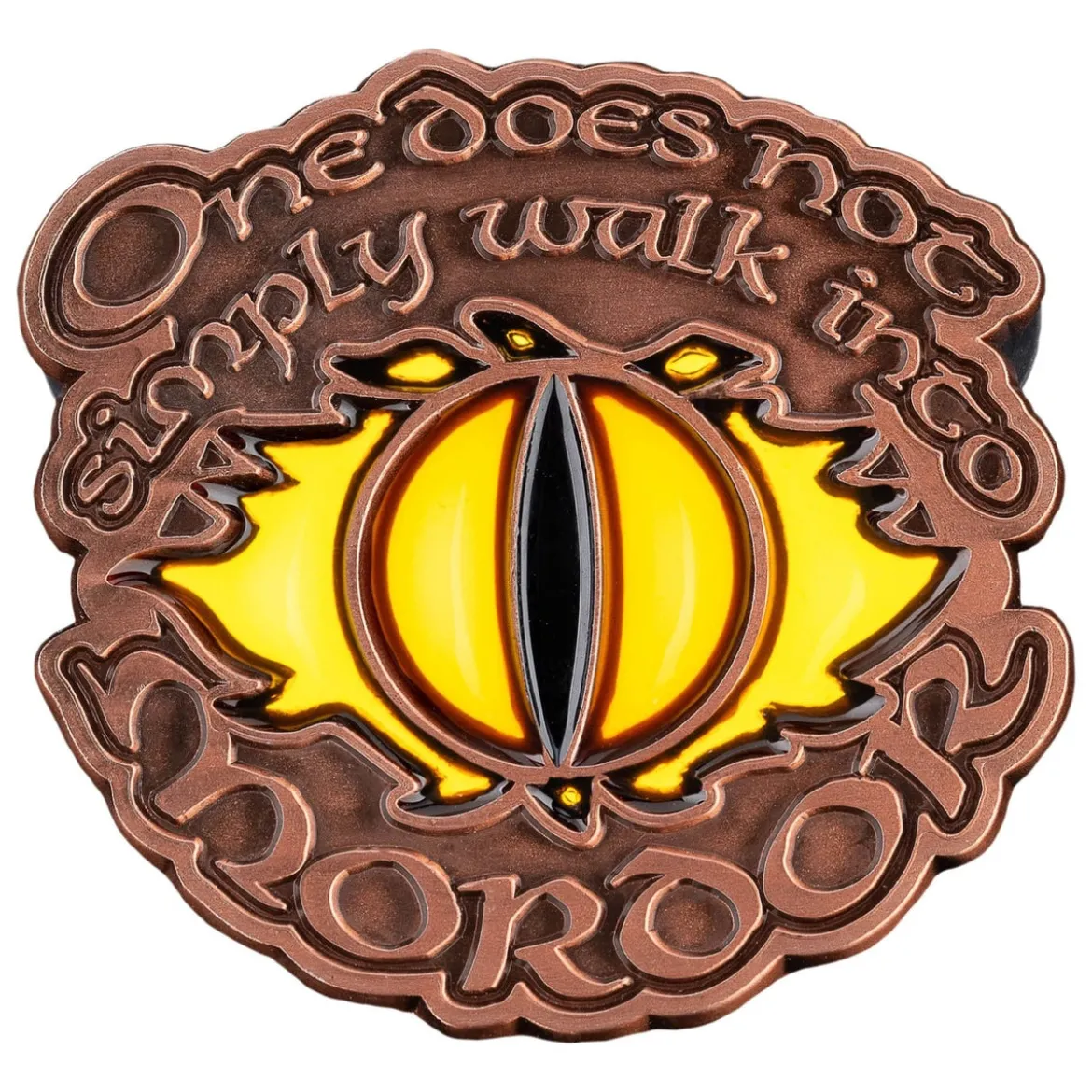 Der Herr der Ringe Saurons Auge One Does Not Simply Walk Into Mordor Pin mit Farbwechsel