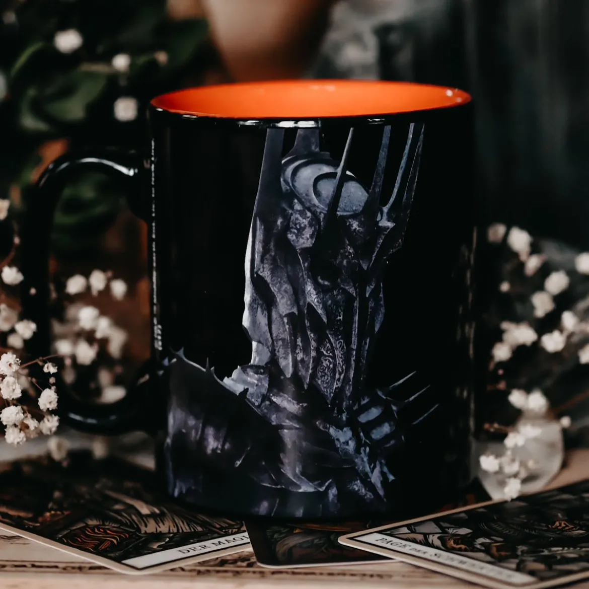 Der Herr der Ringe - Saurons Ring Thermoeffekt Tasse