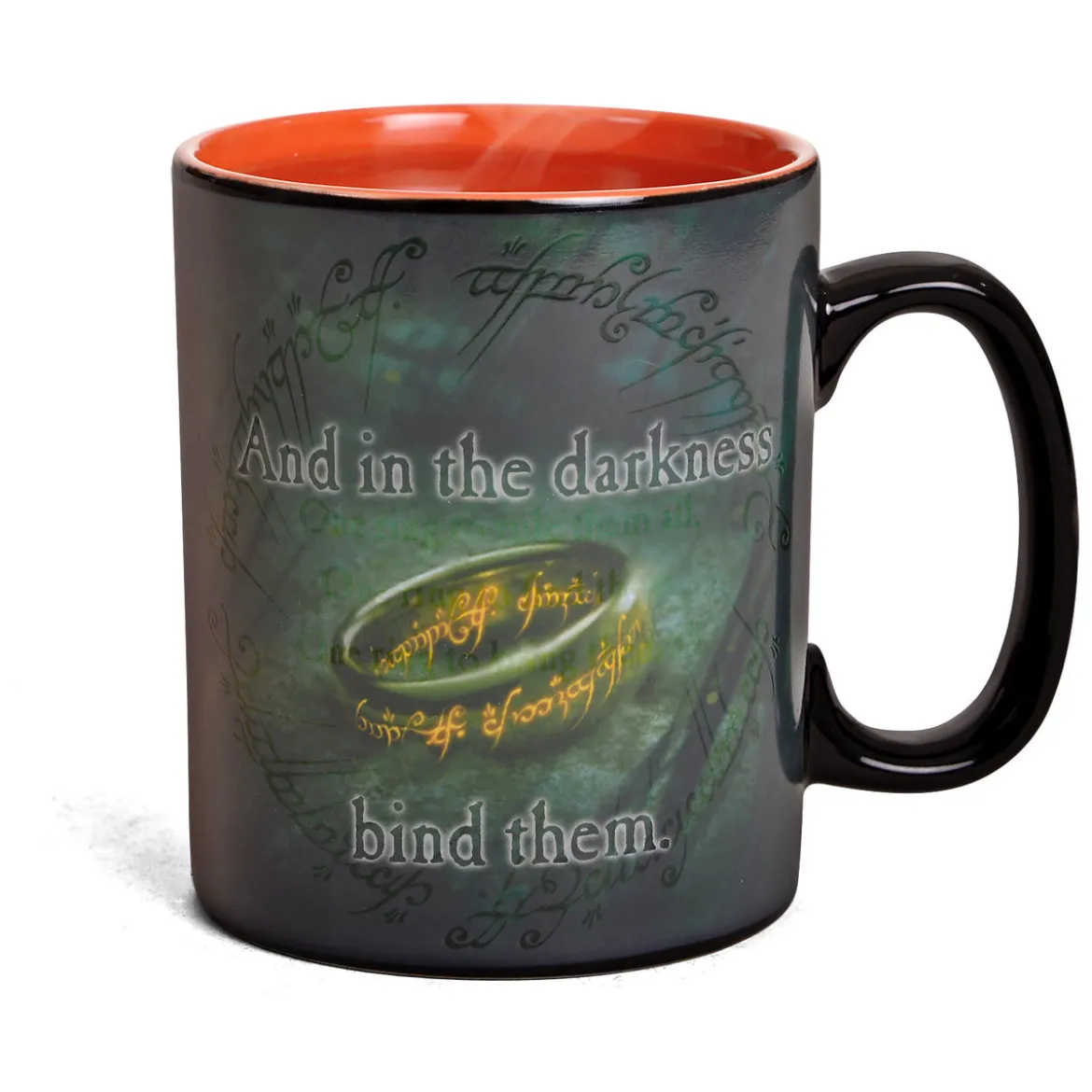 Der Herr der Ringe - Saurons Ring Thermoeffekt Tasse