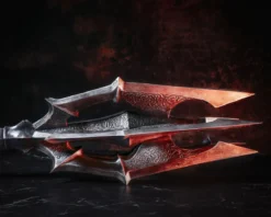Der Herr der Ringe - Saurons Streitkolben Replik mit Kriegsbanner