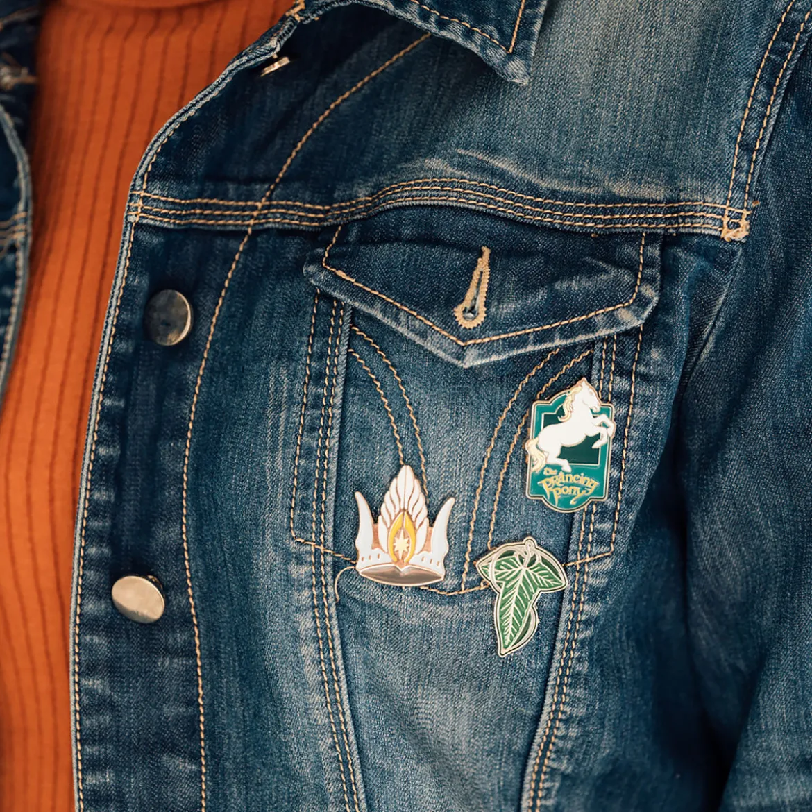 Der Herr der Ringe - Symbols Pins 4er Set