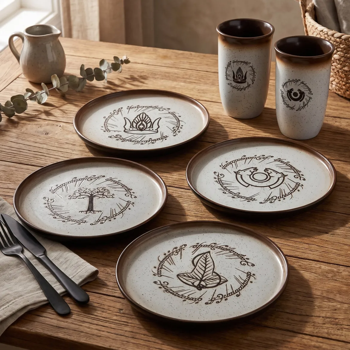 Der Herr der Ringe - Symbols Tellerset deluxe