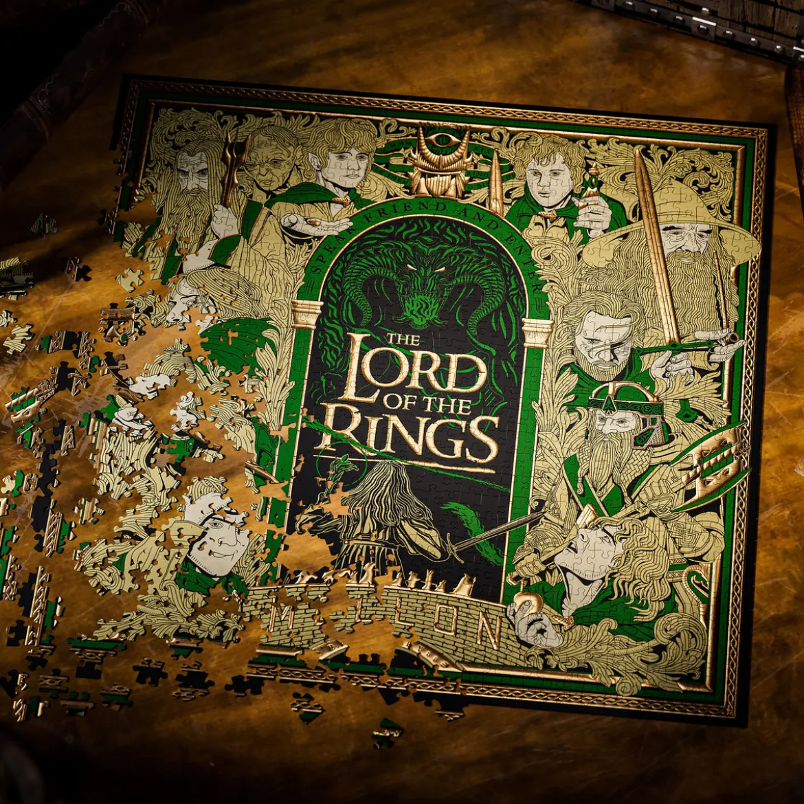Der Herr der Ringe - Tor zu Mittelerde Premium Puzzle