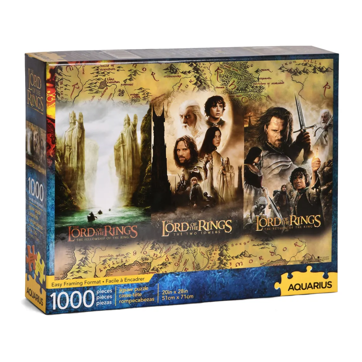 Der Herr der Ringe - Trilogie Puzzle 1000 Teile