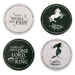 Der Herr der Ringe Untersetzer 4er Set