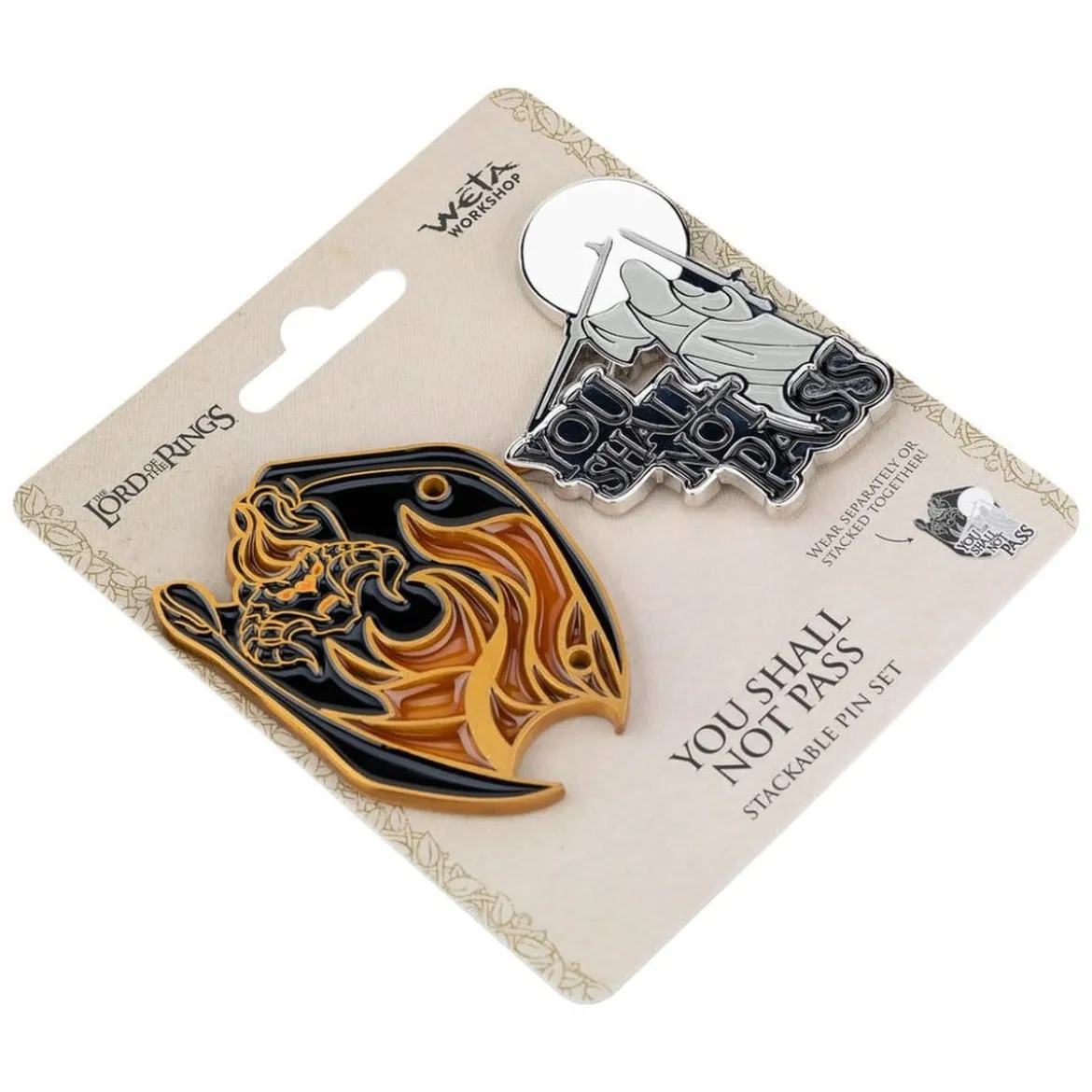 Der Herr der Ringe - You Shall Not Pass 2er Pin-Set