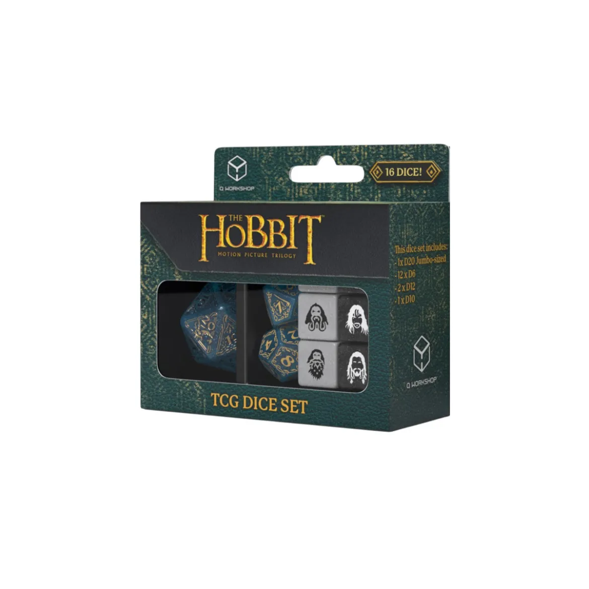 Der Hobbit - Aether Vale TCG Würfel Set 16tlg