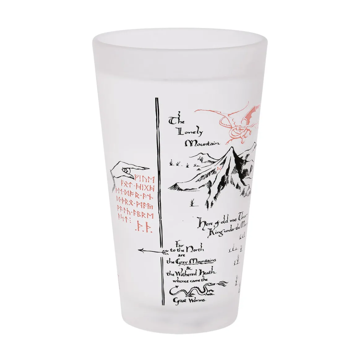 Der Hobbit - Erebor mit Smaug Kälteeffekt Glas