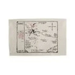 Der Hobbit Geschirrtuch Thorins Map 72 cm