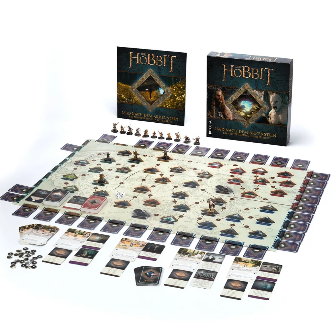 Der Hobbit - Jagd nach dem Arkenstein Brettspiel