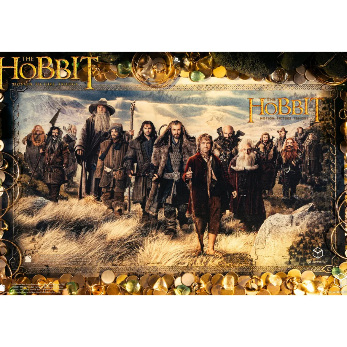 Der Hobbit Spielmatte Thorin's Company