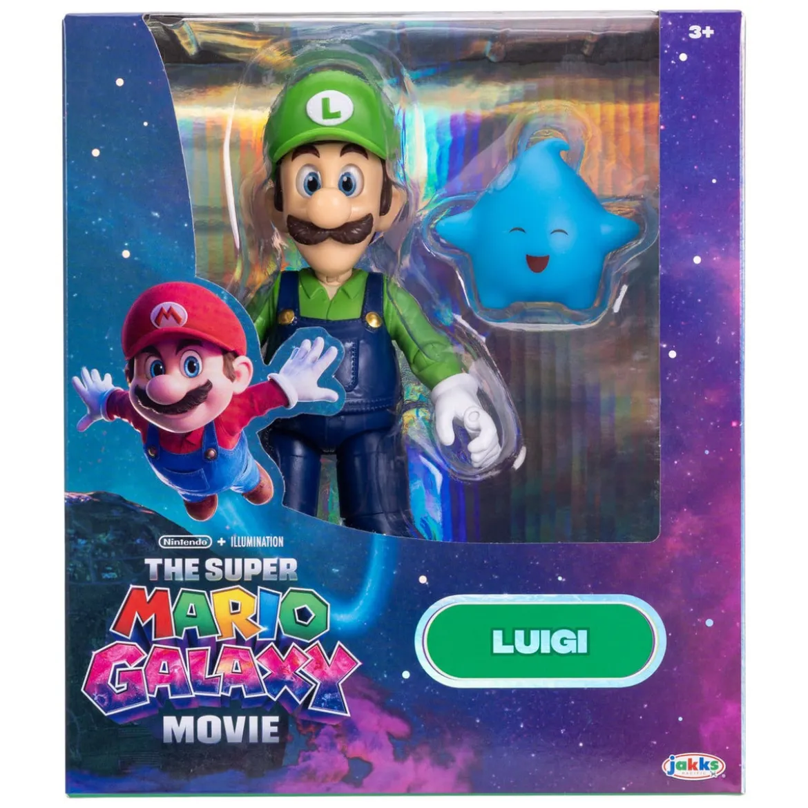 Der Super Mario Galaxy Film Actionfigur Luigi 13 cm
