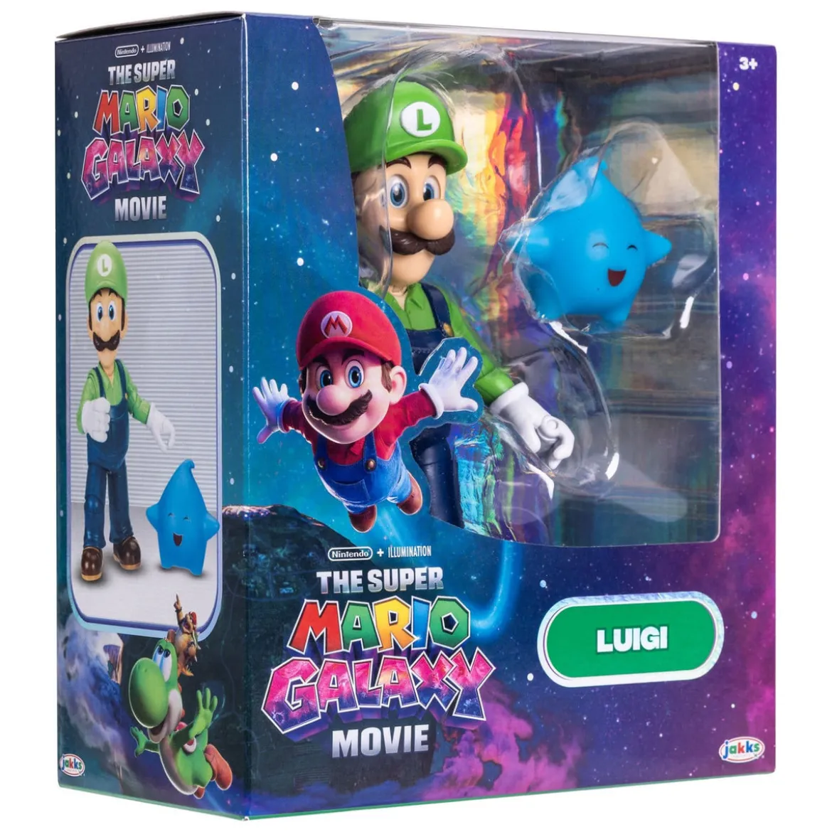 Der Super Mario Galaxy Film Actionfigur Luigi 13 cm