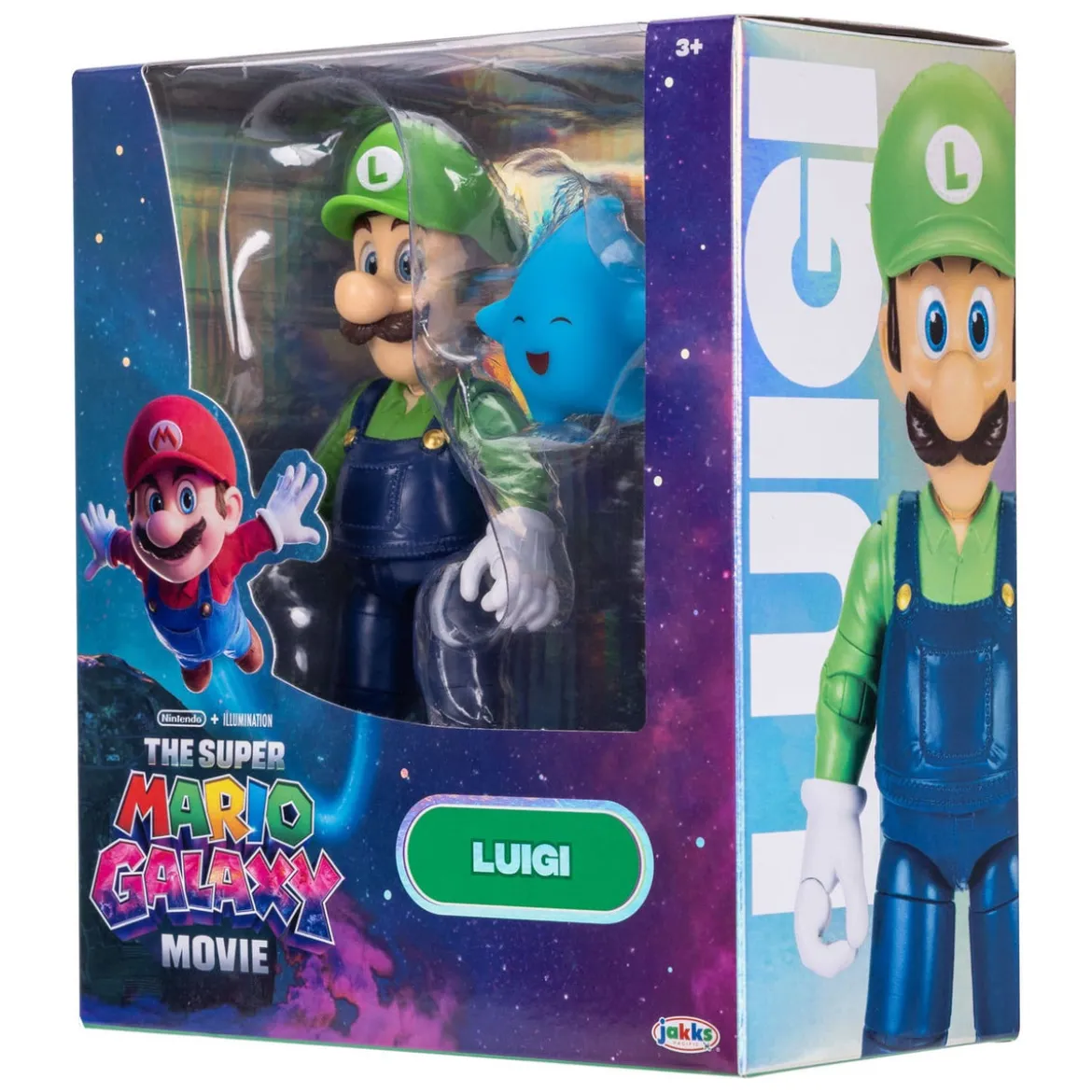 Der Super Mario Galaxy Film Actionfigur Luigi 13 cm