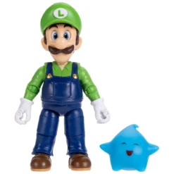 Der Super Mario Galaxy Film Actionfigur Luigi 13 cm