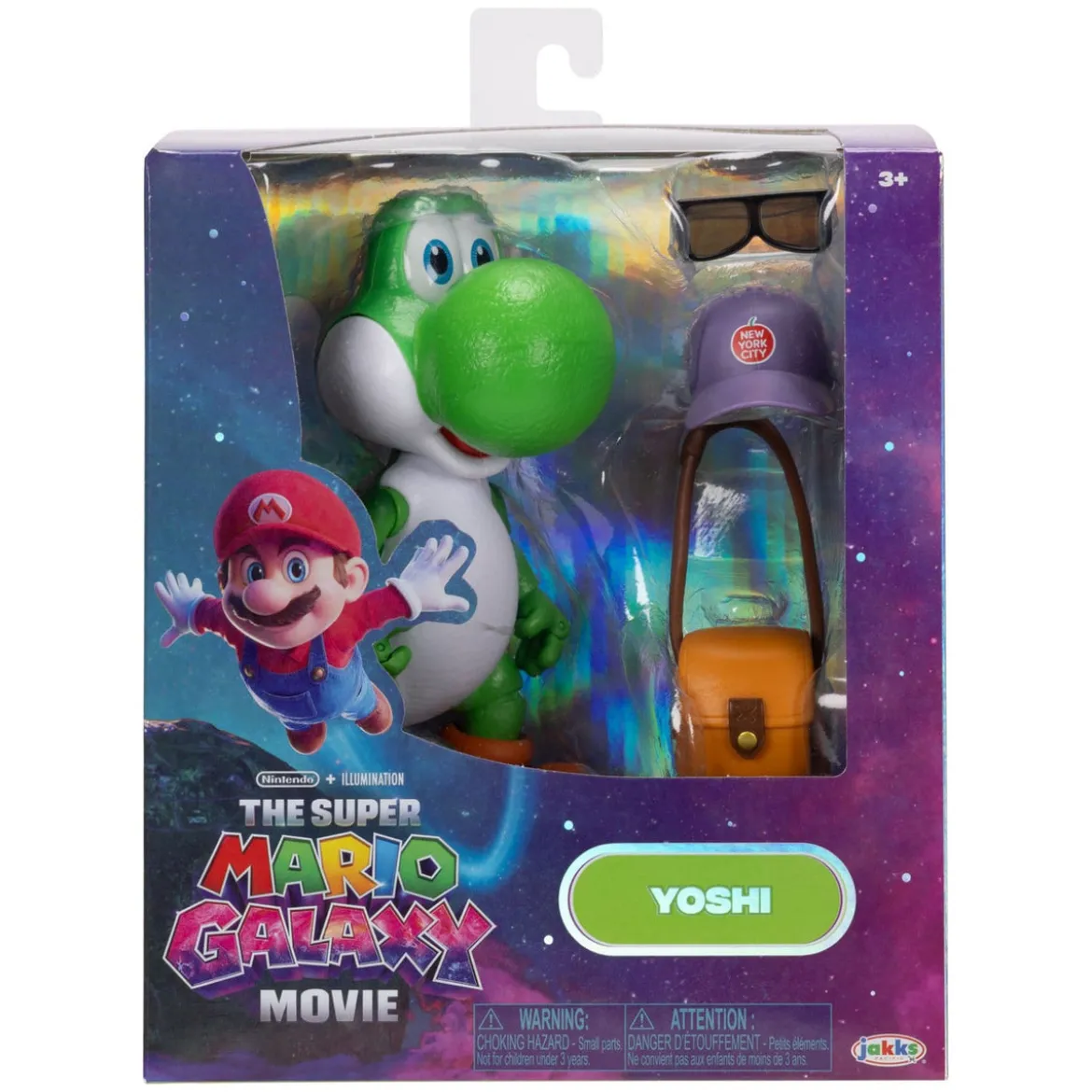 Der Super Mario Galaxy Film Actionfigur Yoshi 13 cm