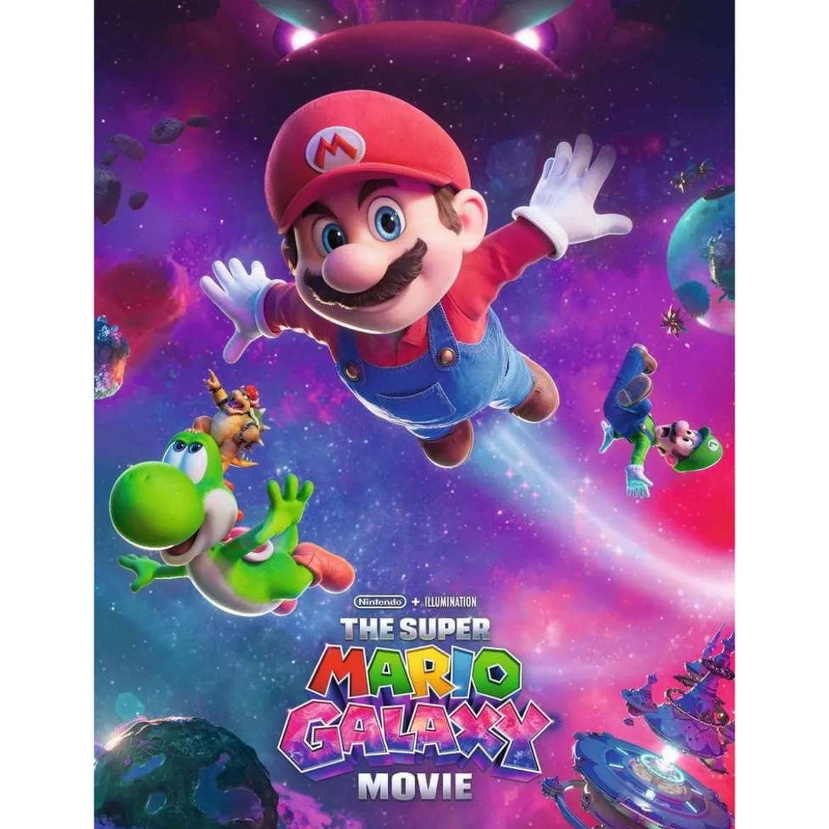 Der Super Mario Galaxy Film Kinderpuzzle (300 Teile XXL)