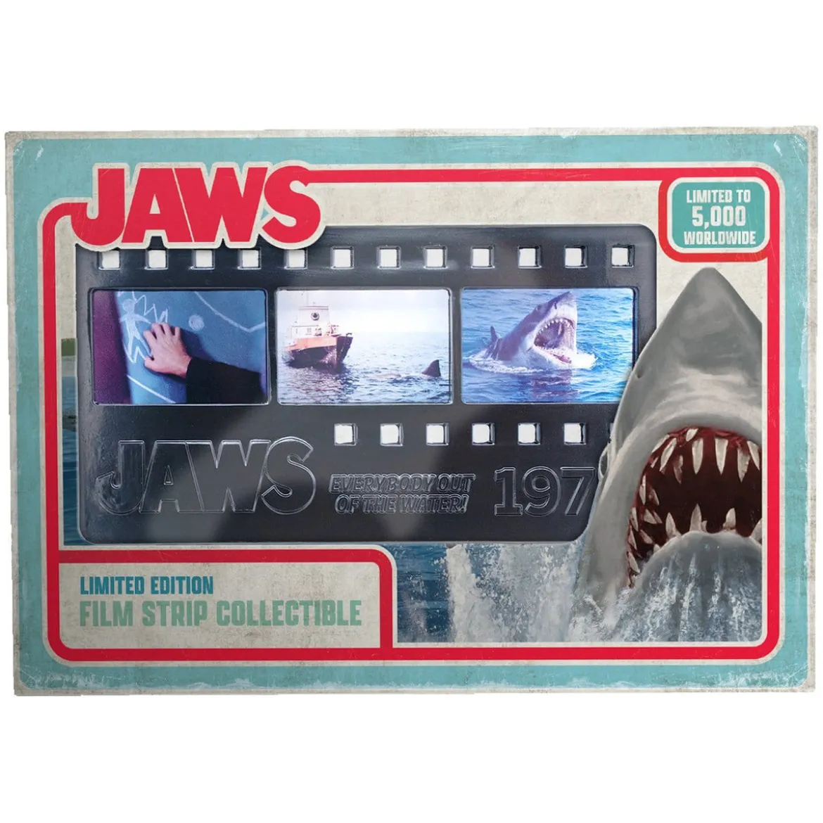 Der weiße Hai - Jaws Metall Filmrolle Sammler Replik Limited Edition