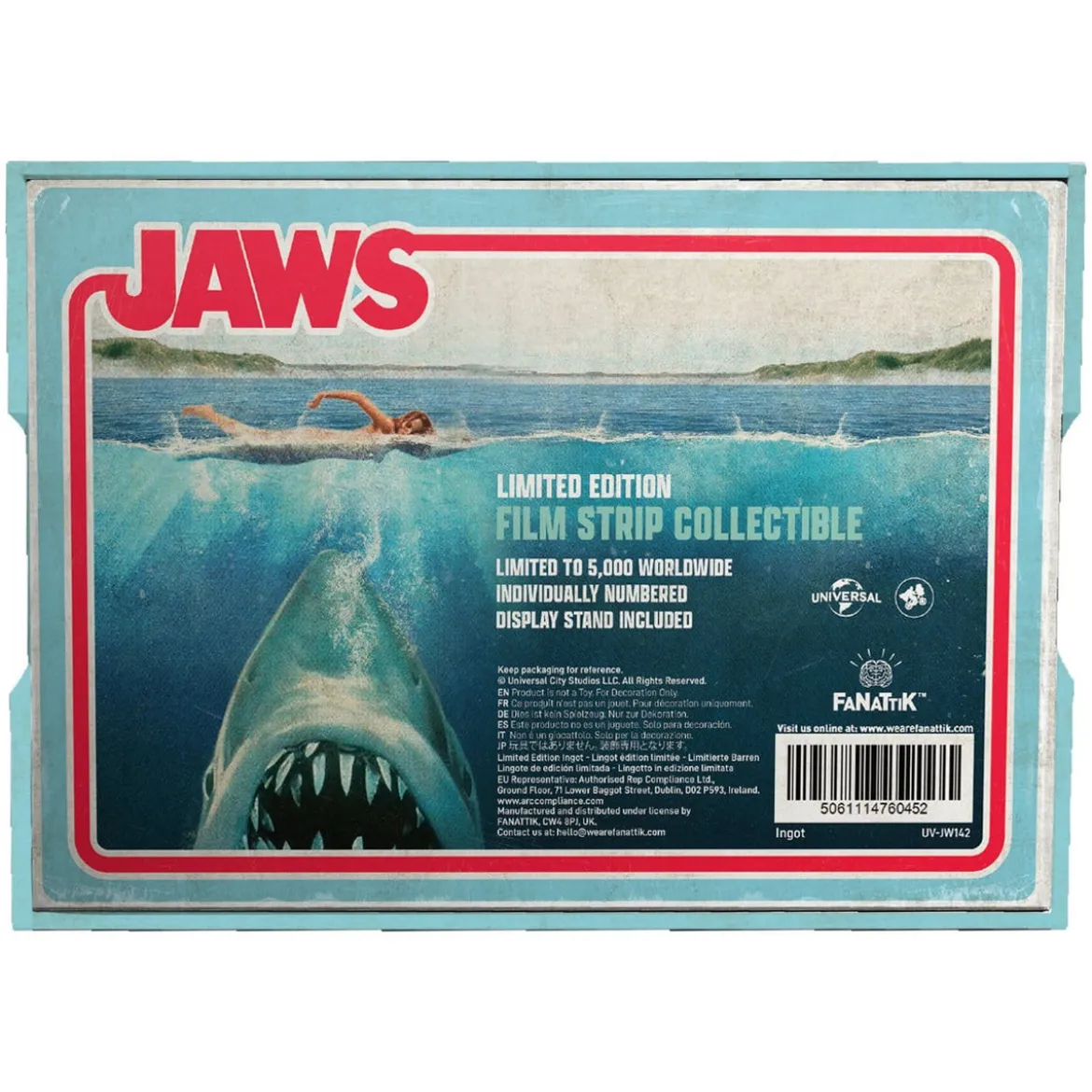 Der weiße Hai - Jaws Metall Filmrolle Sammler Replik Limited Edition