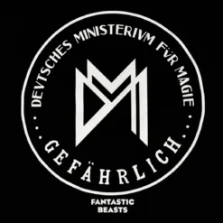 Deutsches Ministerium für Magie T-Shirt schwarz - Phantastische Tierwesen