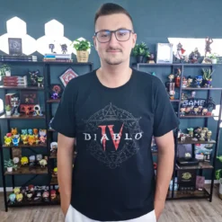 Diablo IV - Hexagramm Logo T-Shirt schwarz