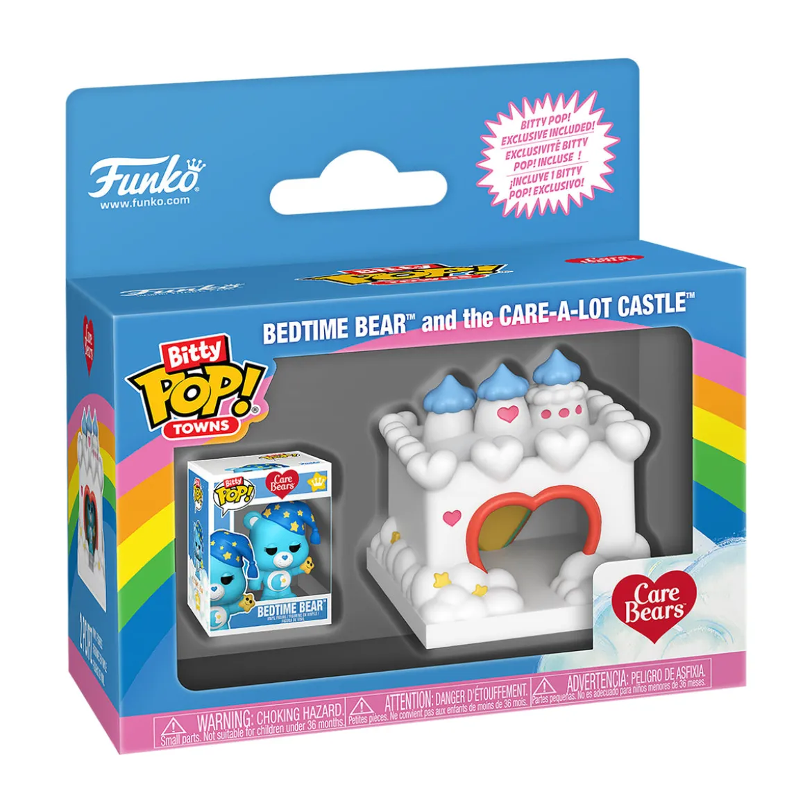 Die Glücksbärchis - Gute-Nacht-Bär Schloss Funko Bitty Pop Town Diorama