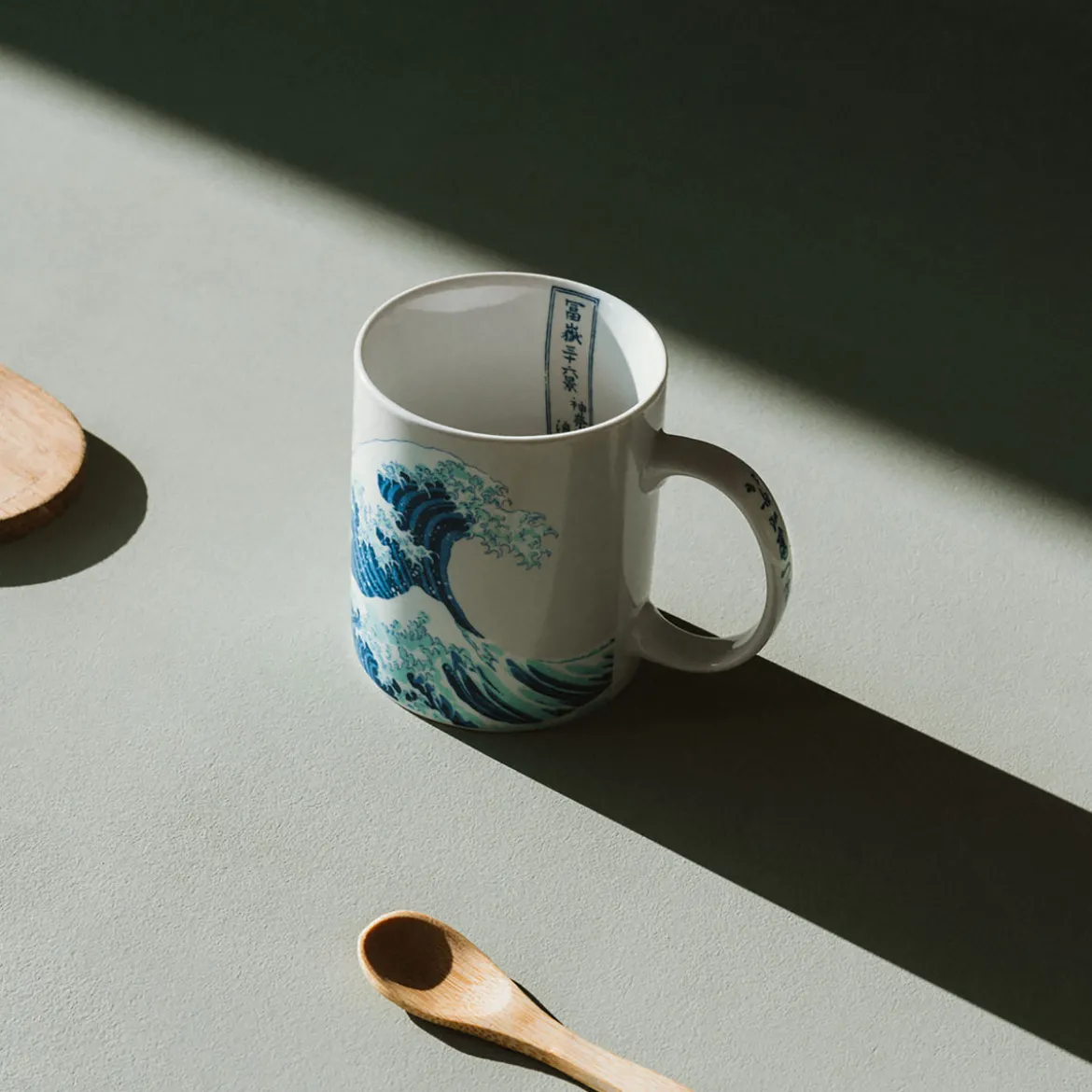 Die große Welle vor Kanagawa - Katsushika Hokusai Tasse