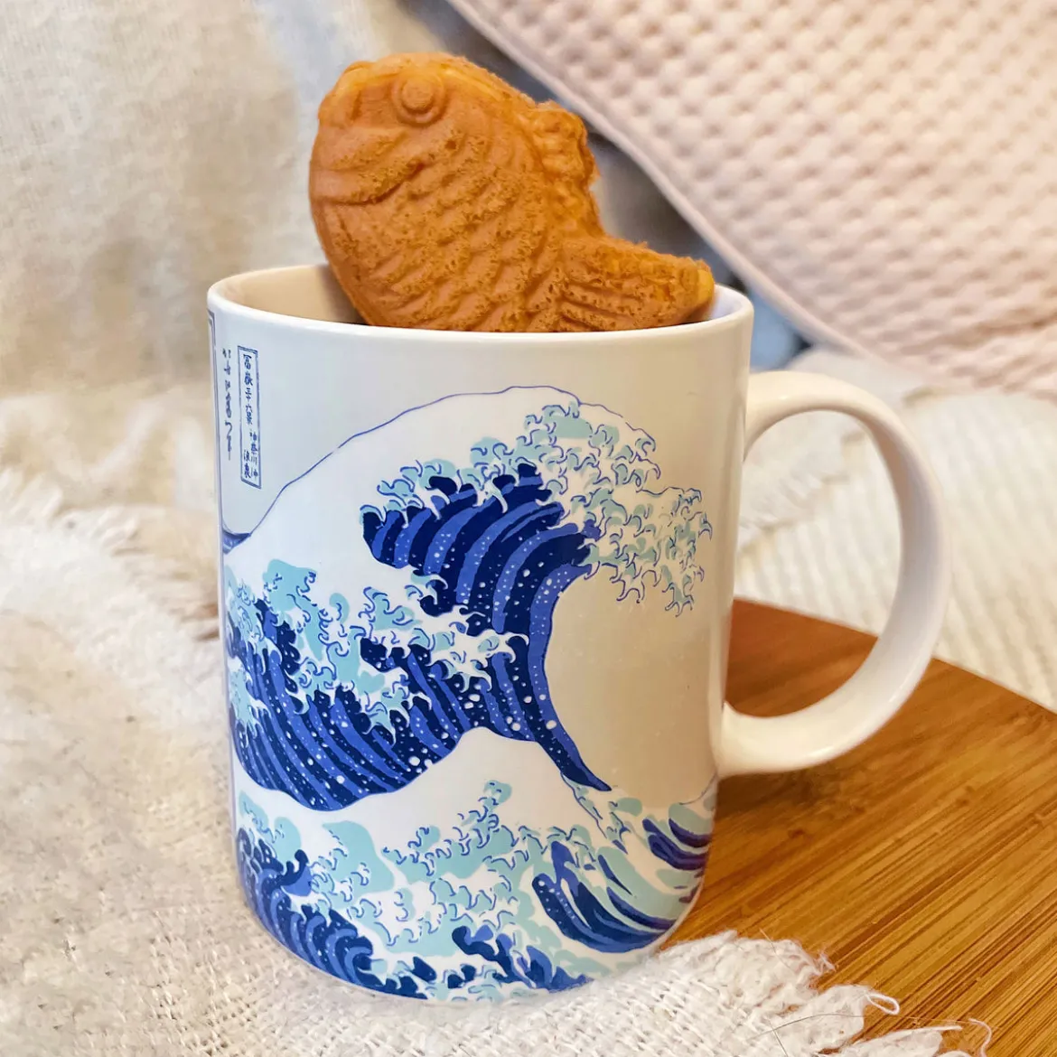 Die große Welle vor Kanagawa - Katsushika Hokusai Tasse