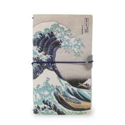 Die große Welle vor Kanagawa - Katsushika Hokusai Notizbuch
