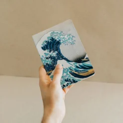 Die große Welle vor Kanagawa - Katsushika Hokusai Notizbücher 3er Set