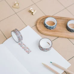 Die große Welle vor Kanagawa - Katsushika Hokusai Washi Tapes 4er Set