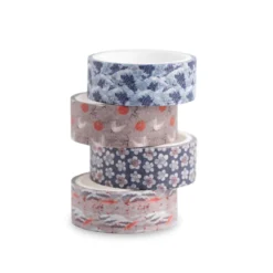 Die große Welle vor Kanagawa - Katsushika Hokusai Washi Tapes 4er Set