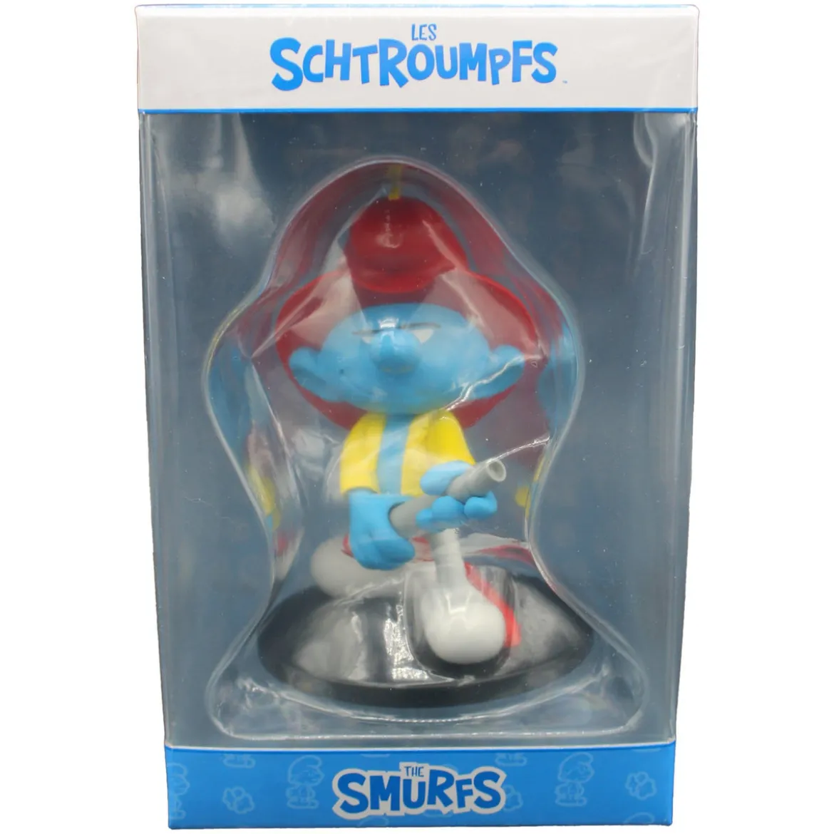 Die Schlümpfe Statue Feuerwehrmann-Schlumpf 12 cm