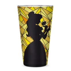 Die Schöne und das Biest - Belle Silhouette Glas