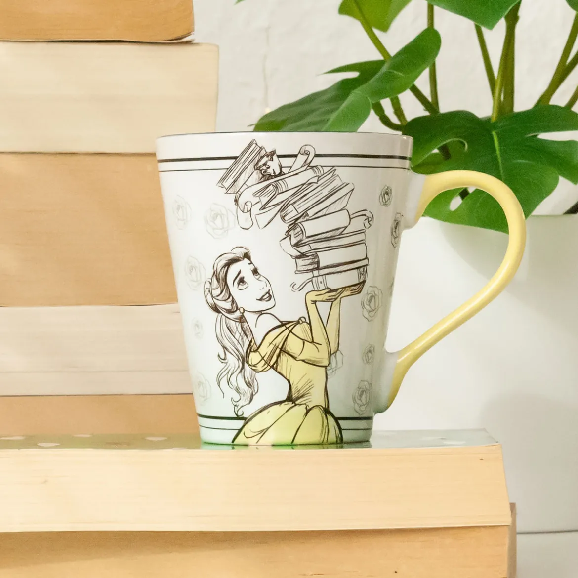 Die Schöne und das Biest - Books Hold Magic Tasse