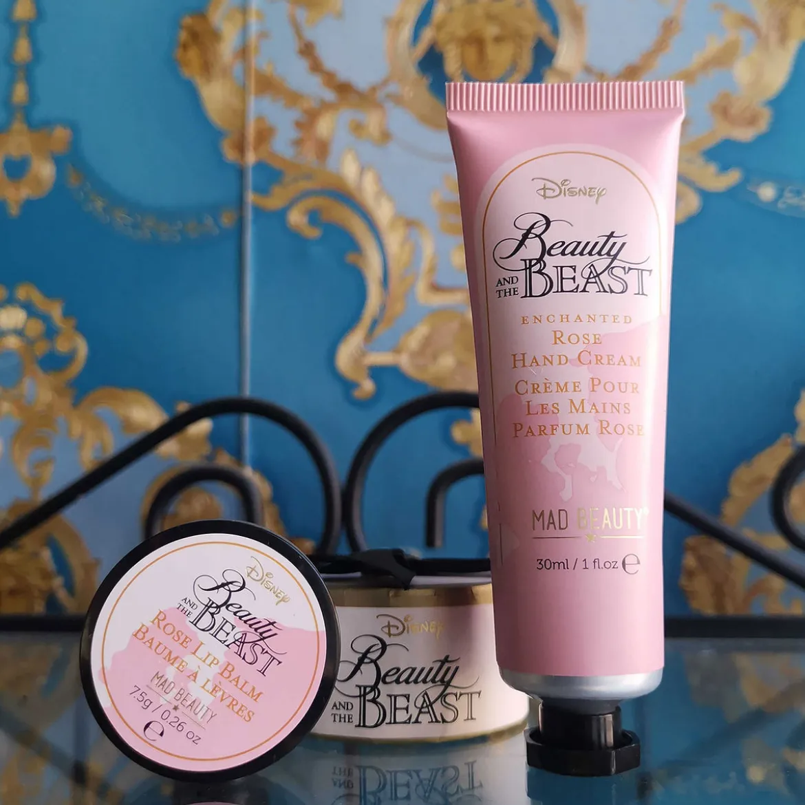Die Schöne und das Biest - Handcreme und Lippenbalsam Set