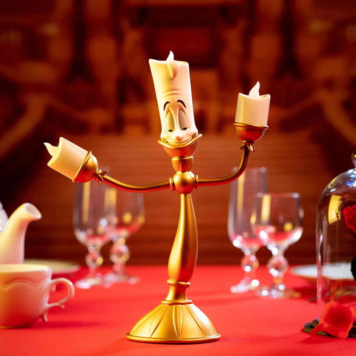 Die Schöne und das Biest - Lumiere Tischlampe