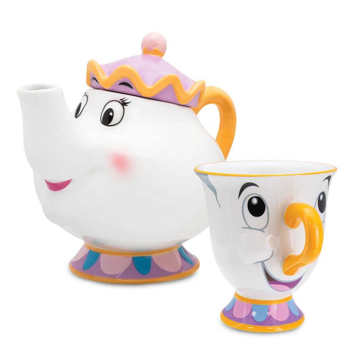 Die Schöne und das Biest - Madame Pottine und Tassilo Tee-Set