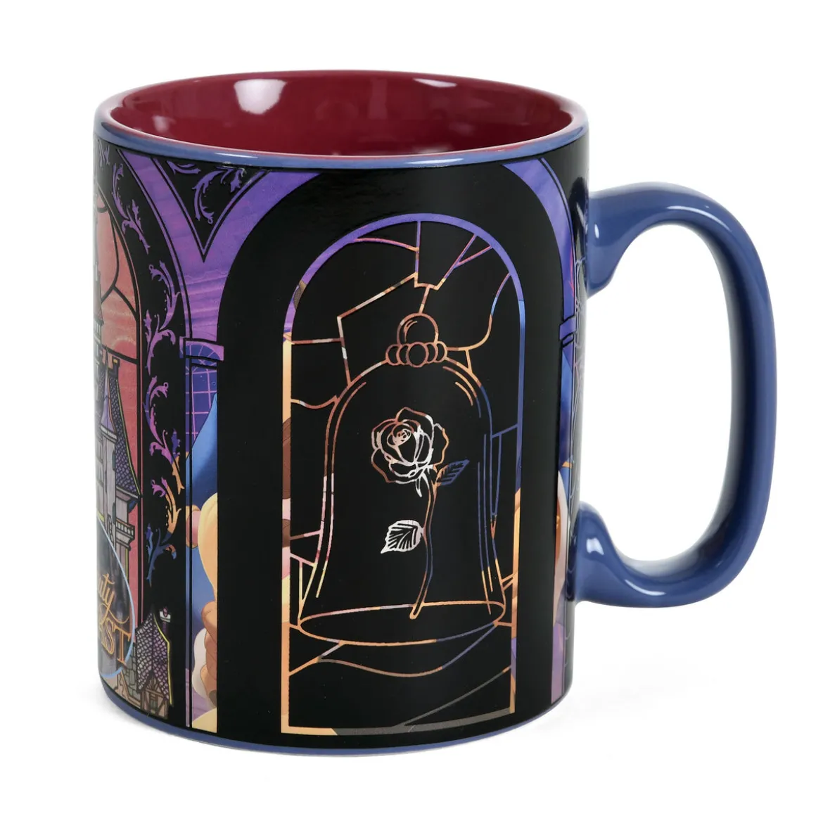 Die Schöne und das Biest - Thermoeffekt Tasse