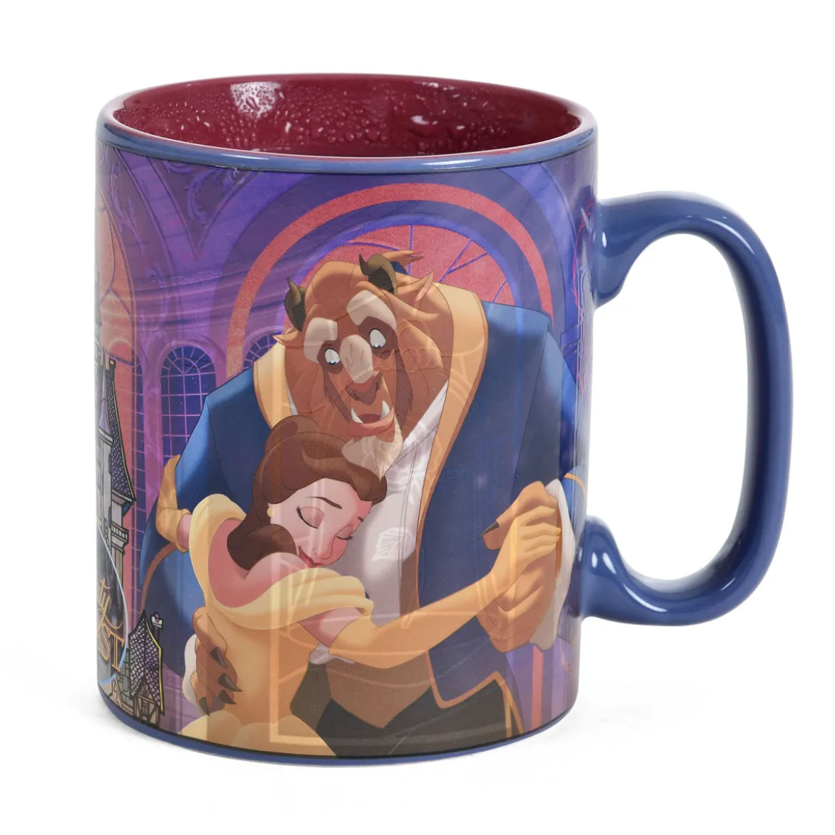 Die Schöne und das Biest - Thermoeffekt Tasse
