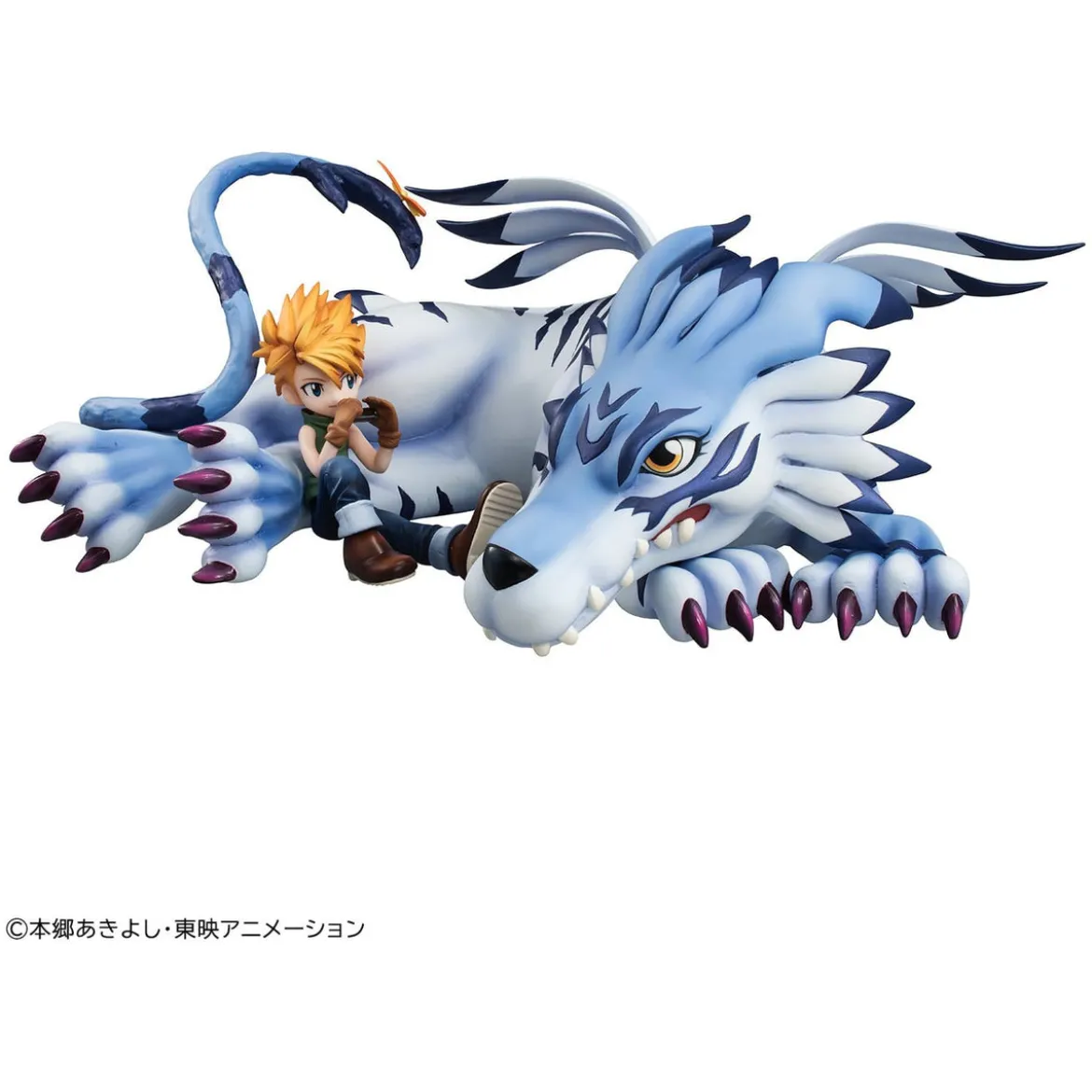 Digimon Adventure - Garurumon und Ishida Yamato Figurenset