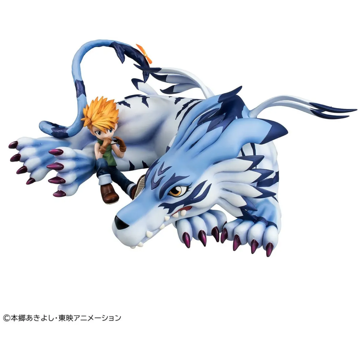 Digimon Adventure - Garurumon und Ishida Yamato Figurenset