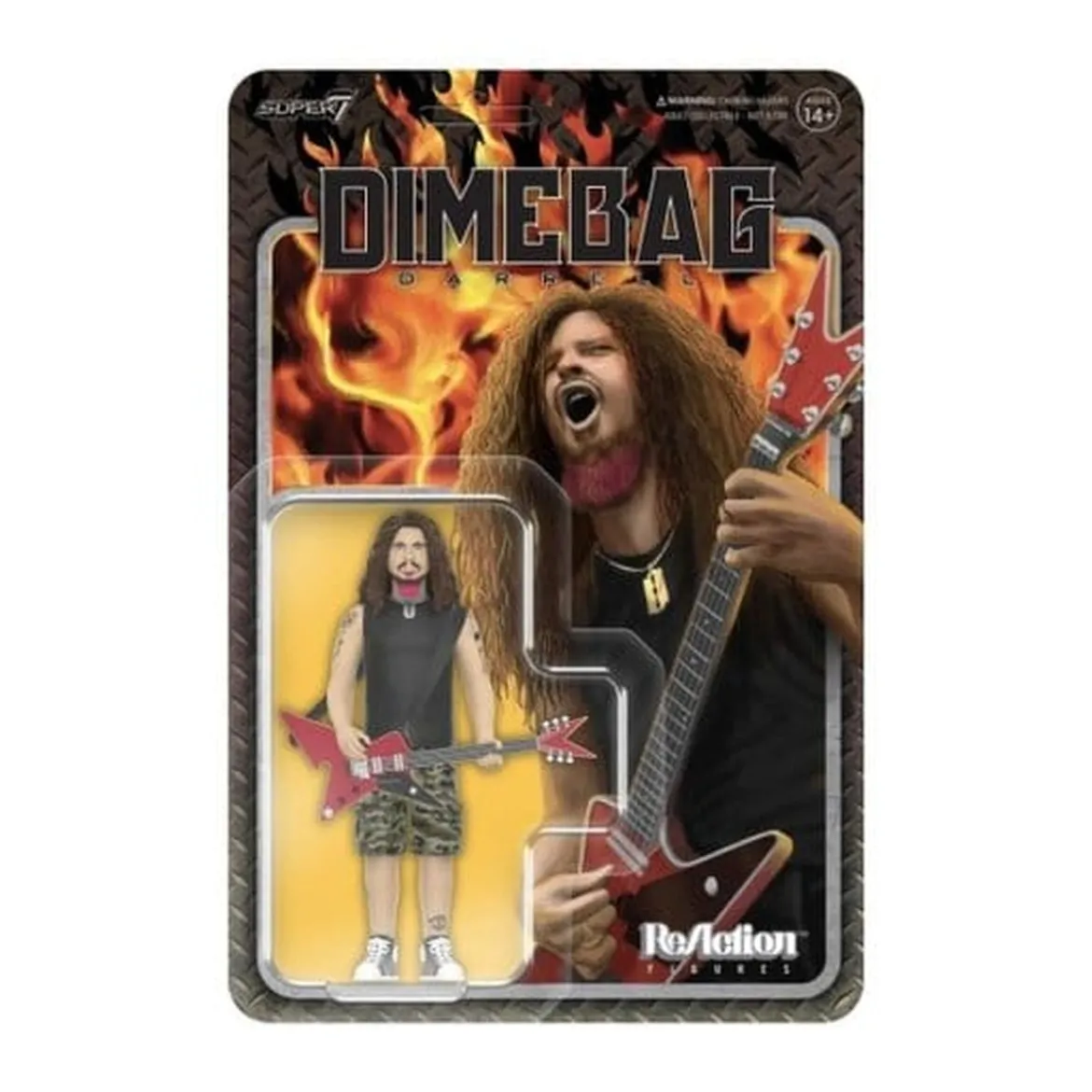 Dimebag Darrell ReAction Actionfigur Wave 01 Dimebag